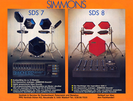 SIMMONS - SDS-7 und SDS-8