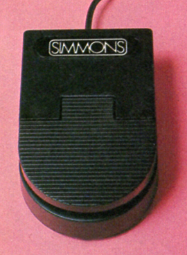 SIMMONS: SDS-9: programmierbarer Fußschalter