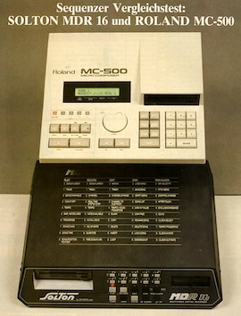 ROLAND: MC-500 (oben)