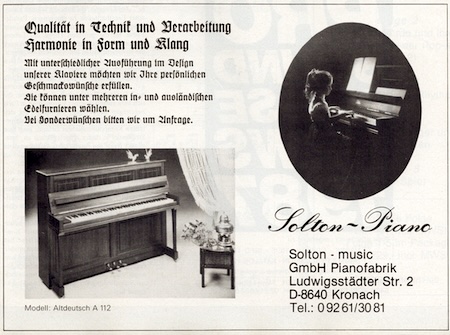 Qualität in Technik und Verarbeitung - Harmonie in Form und Klang