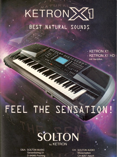 Ketron X1 - Best Natural Sounds