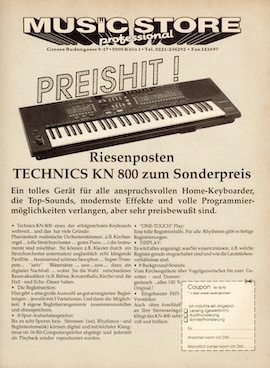 Preishit ! Riesenposten Technics KN800 zum Sonderpreis 