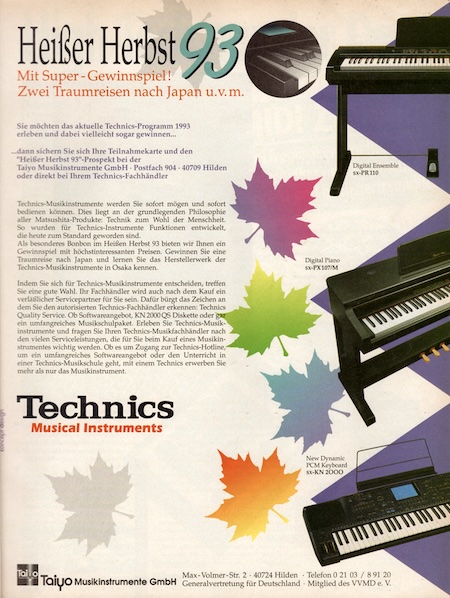Heißer Herbst 93 - Mit Super Gewinnspiel!