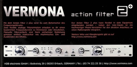 VERMONA action filter 2+ VERMONA action filter 2+