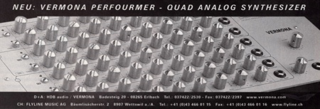 Neu: Vermona Perfourmer - Quad Analog Synthesizer