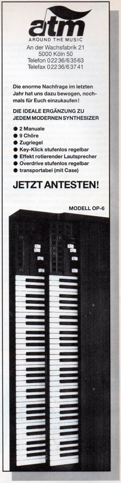 Die ideale Ergänzung zu jedem modernen Synthesizer