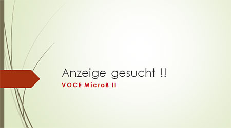 Anzeige gesucht !! Anzeige gesucht !!