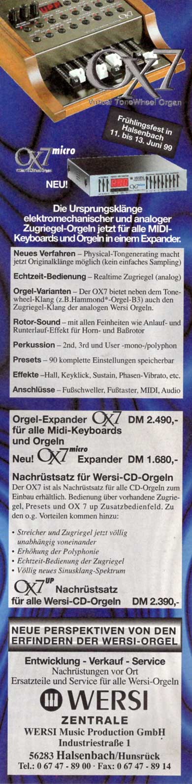 OX7 - Virtual Tonewheel Drawbar Organ OX7 - Virtual Tonewheel Drawbar Organ