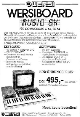 WERSIBOARD MUSIC 64