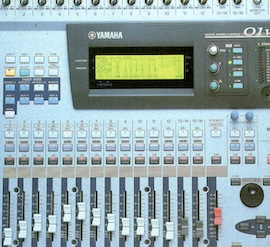 YAMAHA: 01v: Bedienfeld