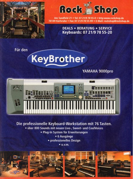 Für den KeyBrother - Yamaha 9000pro