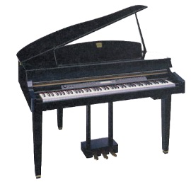YAMAHA: CLP-175: Schwarz Hochglanz