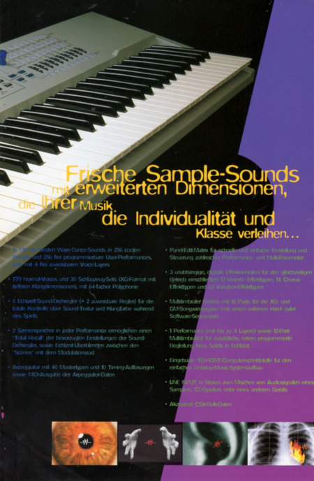 Frische Sample-Sounds mit erweiterten Dimensionen, die Ihrer Musik die Individualität und Klasse verleihen...