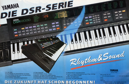 YAMAHA - DIE DSR-SERIE - Rhythm & Sound - Die Zukunft hat schon begonnen!