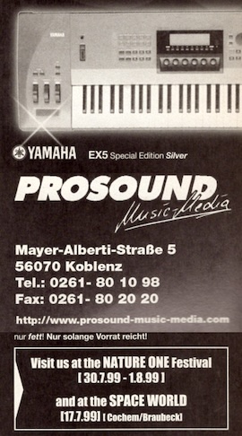 YAMAHA EX5 Special Edition Silver