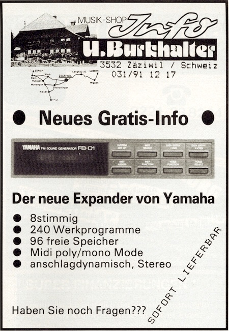 Neues Gratis-Info