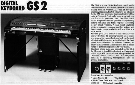 DIGITAL KEYBOARD GS-2