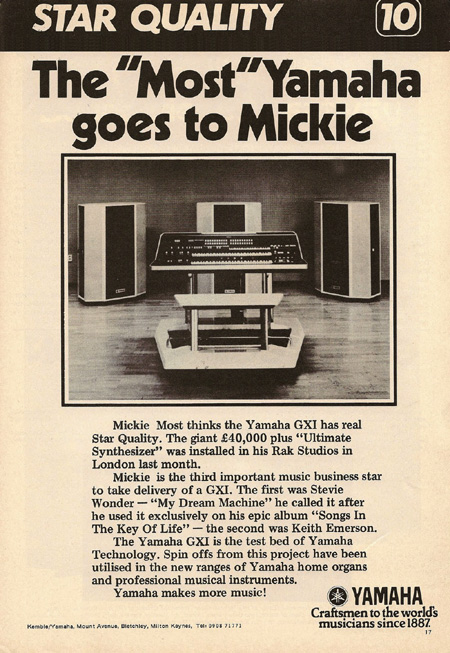 Synthesizer History