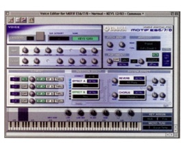 YAMAHA: MOTIF ES6: Editor