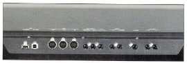 YAMAHA: Mox6: Rückansicht