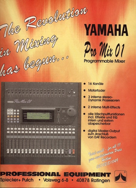 The Revolution in Mixing has begun...