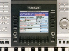 YAMAHA: PSR-3000: Display