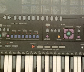 YAMAHA: PSR-410: Bedienfeld