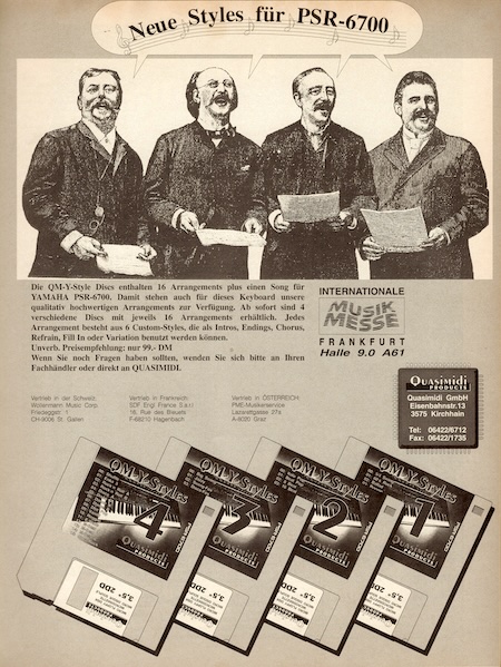 Neue Styles für PSR-6700