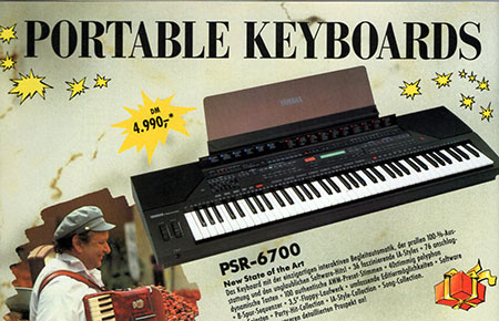 PORTABLE KEYBOARDS: PSR-6700: New State of the Art PORTABLE KEYBOARDS: PSR-6700: New State of the Art
