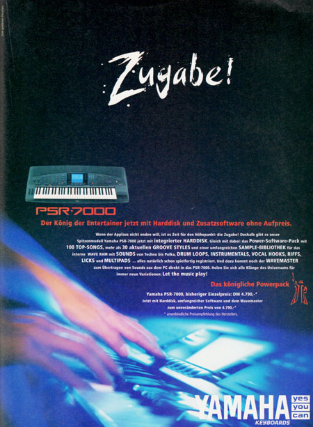Zugabe!