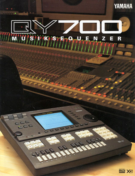 QY700 Musiksequenzer