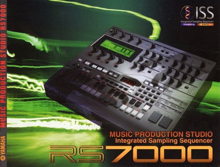Music Production Studio - Integrated Sampling Sequencer - RS7000