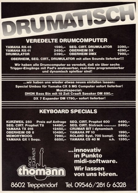 Drumatisch - Veredelte Drumcomputer