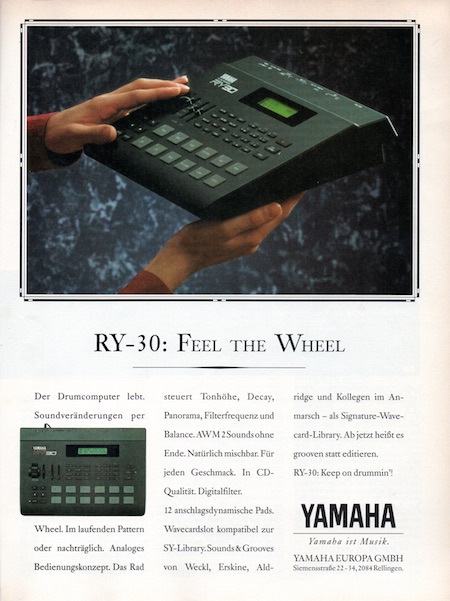 RY-30: Feel The Wheel
