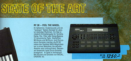 STATE OF THE ART - RY-30 - Feel the Wheel. STATE OF THE ART - RY-30 - Feel the Wheel.