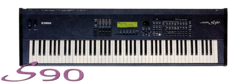 Synthesizer und Stage Piano Yamaha S90