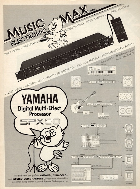 YAMAHA SPX90 Digital Multi-Effekt Processor