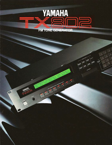 YAMAHA TX802 - FM TONE GENERATOR