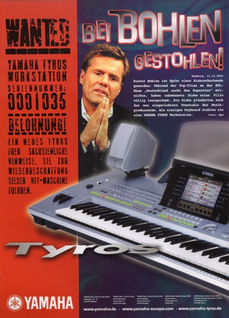 Bei Bohlen gestohlen! Bei Bohlen gestohlen!