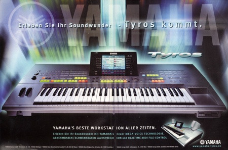 Erleben Sie Ihr Soundwunder - Tyros kommt. Erleben Sie Ihr Soundwunder - Tyros kommt.