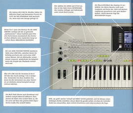 YAMAHA: Tyros 2: Bedienfeld links