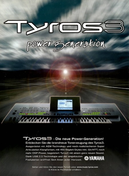 Tyros3 power generation