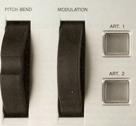 YAMAHA: Tyros 3: ART-Buttons