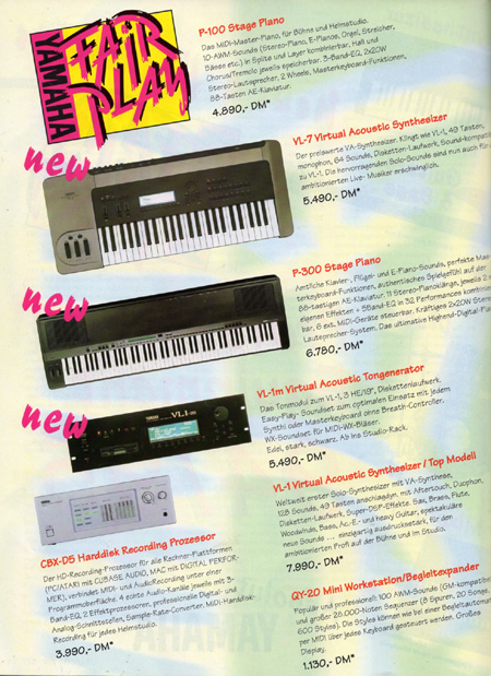 VL-1 Virtual Acoustic Synthesizer / Topmodell