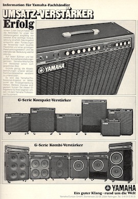 Information für Yamaha-Fachhändler