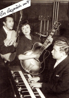 Klaus Wunderlich mit Silvio Francesco und Caterina Valente